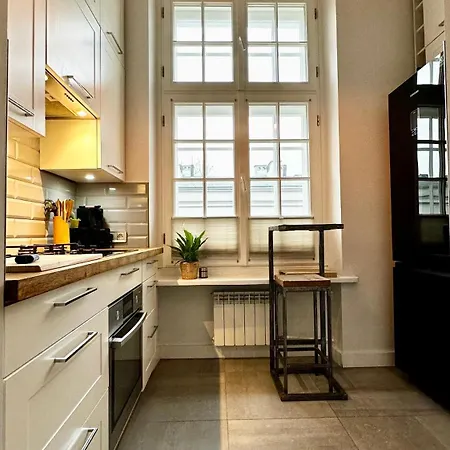 4m High In Heart Of Warsaw! Lägenhet *